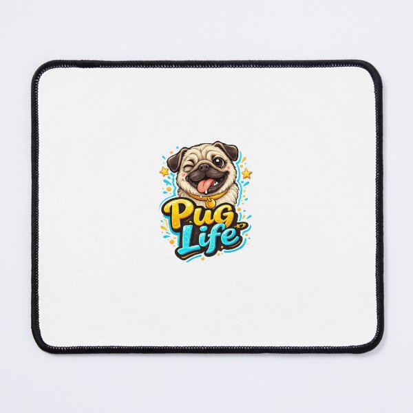 Item preview, Funny Pug Life Dog Lover designed and sold by SugarSketch by VanshShristi.