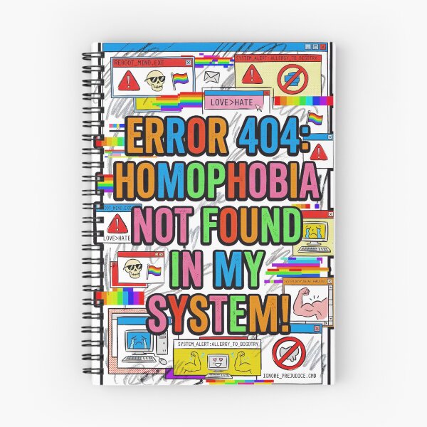 Item preview, System Crash On Homophobia designed and sold by Dhenin Studio.