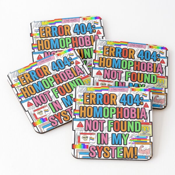 Item preview, System Crash On Homophobia designed and sold by Dhenin Studio.