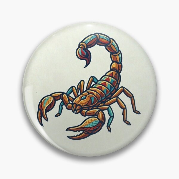 Item preview, Vibrant Scorpion Illustration designed and sold by BoldConcept43.