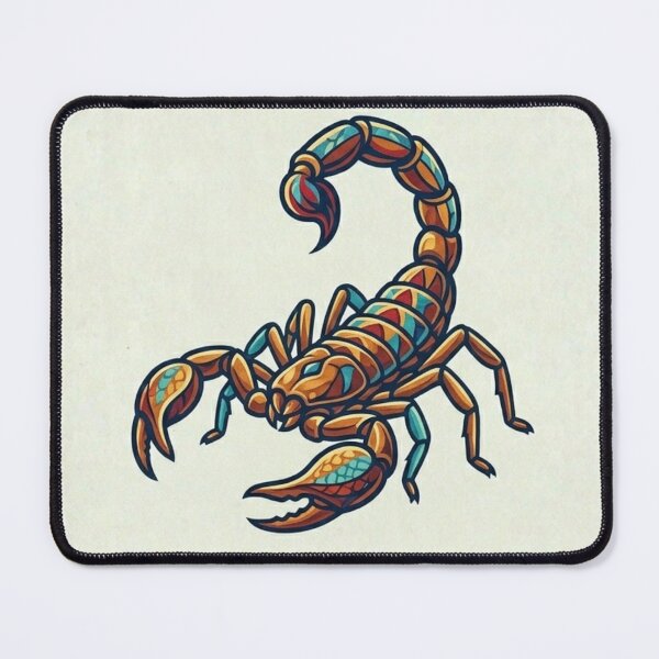 Item preview, Vibrant Scorpion Illustration designed and sold by BoldConcept43.