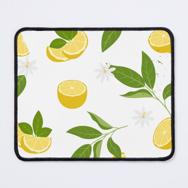 Item preview, Fresh Lemon & Leaves Pattern designed and sold by pensational.