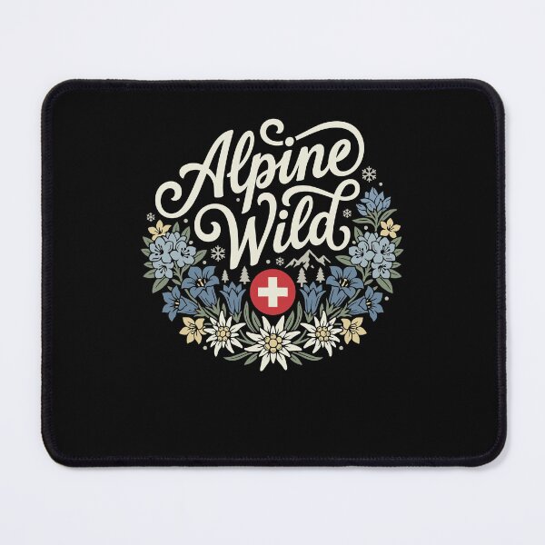 Item preview, Alpine Wild Mountain Climber Alpinist Switzerland designed and sold by AntiqueImages.