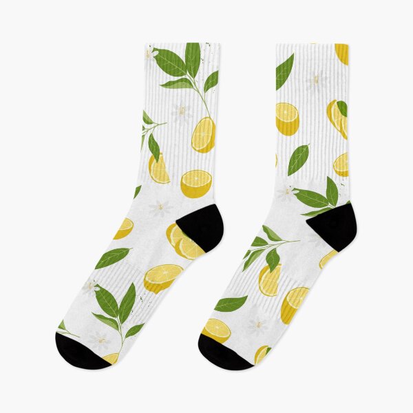 Item preview, Fresh Lemon & Leaves Pattern designed and sold by pensational.