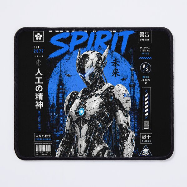 Item preview, Artificial Spirit - Cyberpunk Mecha & Futuristic Android | Tokyo Streetwear designed and sold by saamessart.
