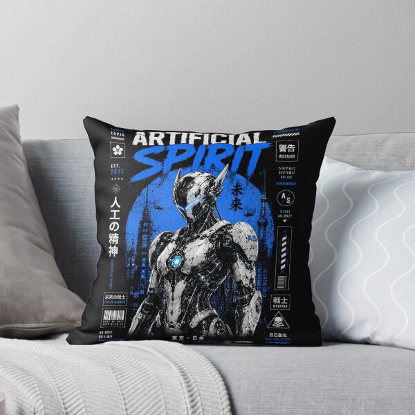 Item preview, Artificial Spirit - Cyberpunk Mecha & Futuristic Android | Tokyo Streetwear designed and sold by saamessart.