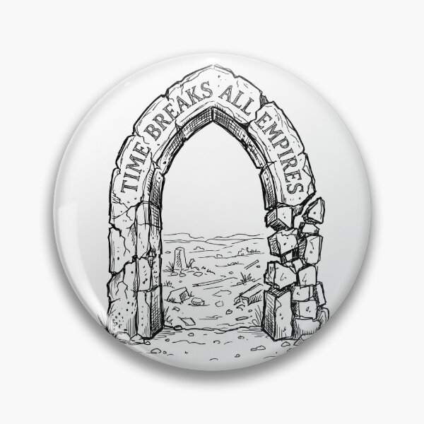 Item preview, Ruined Abbey Arch - Dark Medieval Art designed and sold by bapupa.
