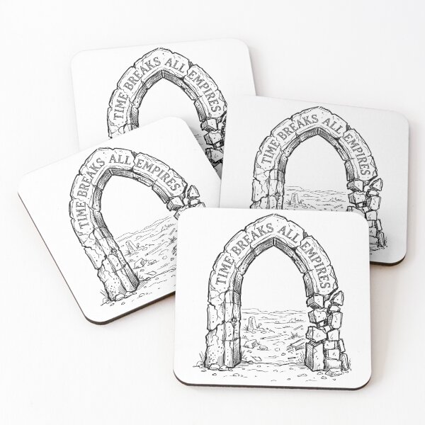 Item preview, Ruined Abbey Arch - Dark Medieval Art designed and sold by bapupa.