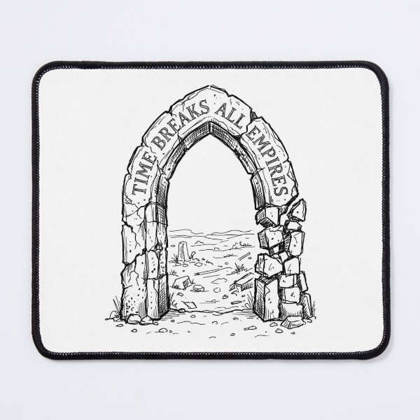 Item preview, Ruined Abbey Arch - Dark Medieval Art designed and sold by bapupa.