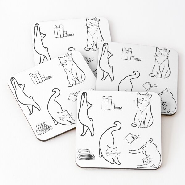 Item preview, Cats and books designed and sold by Lovelygirl10.