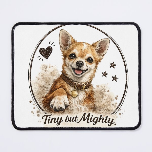 Item preview, Vintage Small Dog Lover Chihuahua Shirt – Small Dog Giant Heart Retro Pet Lover Gift designed and sold by Hookesmode.
