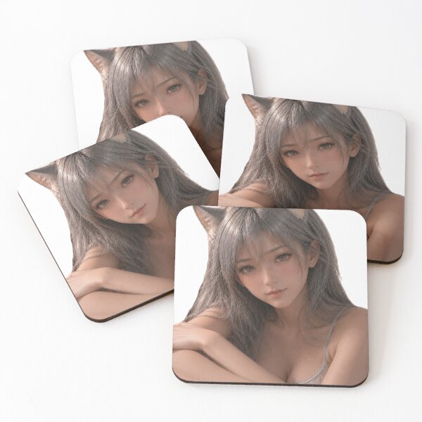 Item preview, REINA - Quiet Moments | Gentle Catgirl Portrait designed and sold by RinaWorksJP.