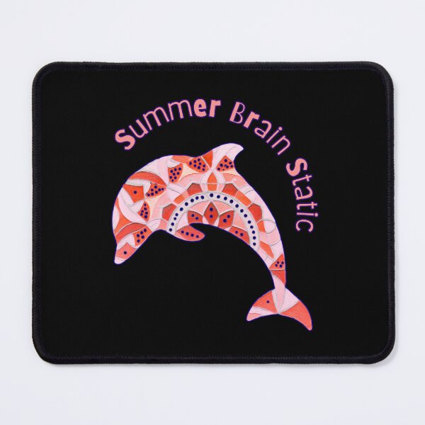 Item preview, Summer Brain Static - Colorful Mandala Dolphin Art designed and sold by PatykArt.