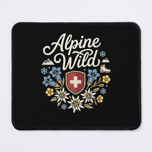 Item preview, Alpine Wild Hiking in Switzerland designed and sold by AntiqueImages.