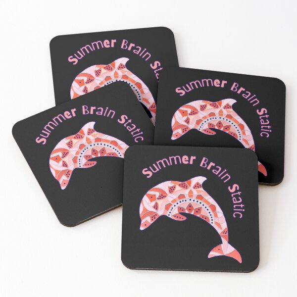 Item preview, Summer Brain Static - Colorful Mandala Dolphin Art designed and sold by PatykArt.