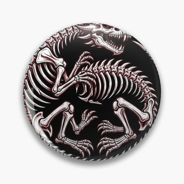 Item preview, Dragon Bone Symbol designed and sold by Stickersdevelop.