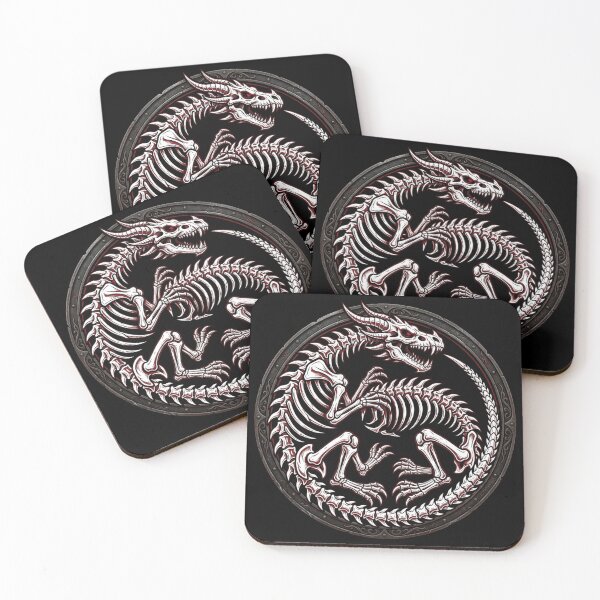 Item preview, Dragon Bone Symbol designed and sold by Stickersdevelop.