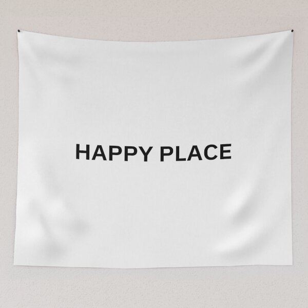 Item preview, Happy Place T-Shirt – Positive Quote Tee | Uncle Jichuan designed and sold by Uncle-Jichuan.