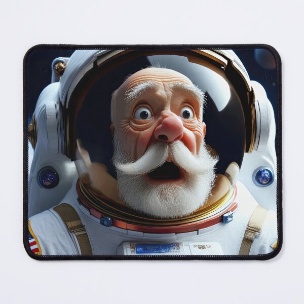 Item preview, Old Man in a space suit in Space designed and sold by Colin Bentham.