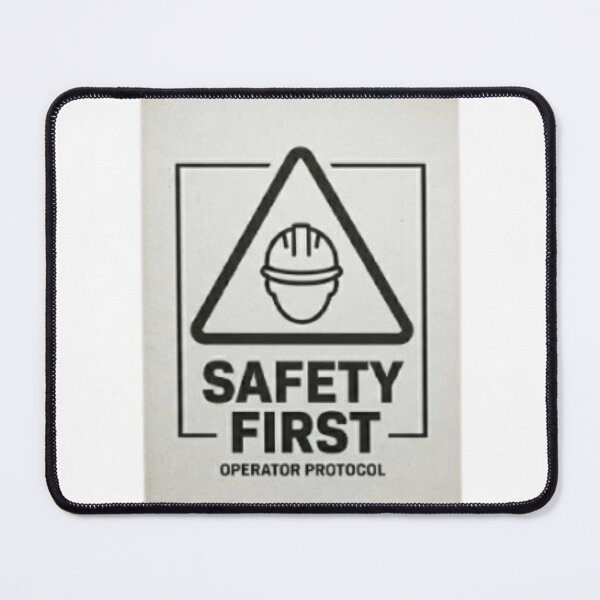 Item preview, Safety First Operator Protocol Design designed and sold by BoldConcept43.