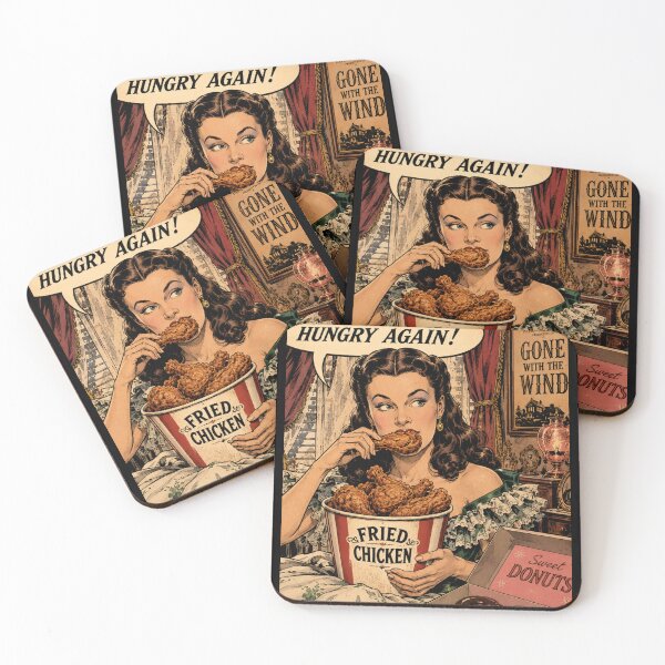 Item preview, Never Hungry Again! (Southern Belle Fried Chicken Parody) designed and sold by halibutgoatramb.