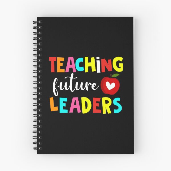 Item preview, Teaching Future Leaders Colorful Teacher Quote Art designed and sold by teeperfect.