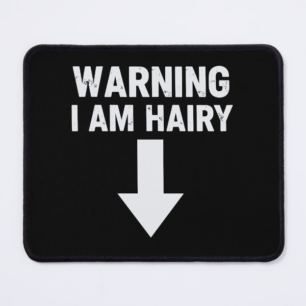 Item preview, Warning I Am Hairy Gay Bear Humor designed and sold by Neofly.Art.