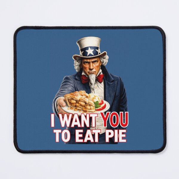 Item preview, Funny Uncle Sam Pie Shirt Patriotic Food Humor 4th of July Dessert Lover designed and sold by TheTrendsDesk.