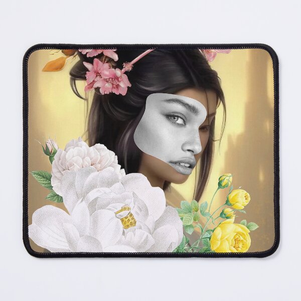 Item preview, Floral Portrait Modern Art designed and sold by Skayana.