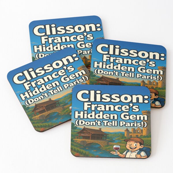Item preview, I Don't Need Therapy, I Just Need to Go to Clisson France | Vintage Travel Graphic T-Shirt designed and sold by Sushikidsntod.