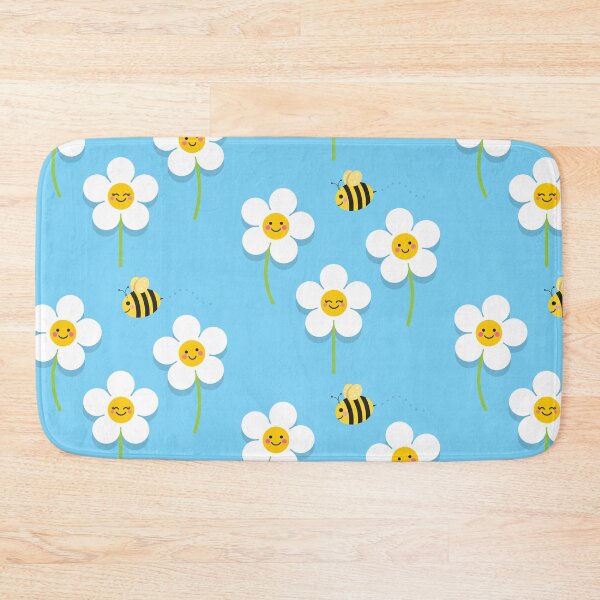 Item preview, Happy Daisies and Bees designed and sold by VicEllisArt.