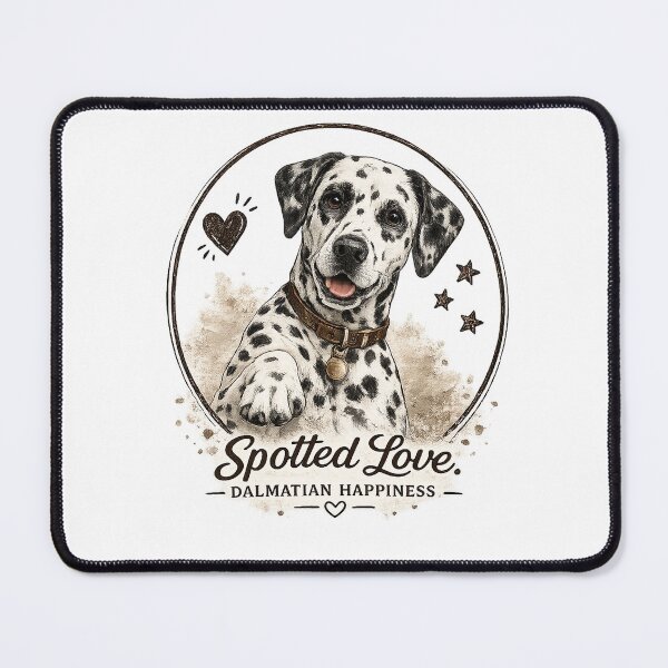 Item preview, Vintage Dog Lover dalmatian Shirt – Dog Giant Heart Retro Pet Lover Gift designed and sold by Hookesmode.