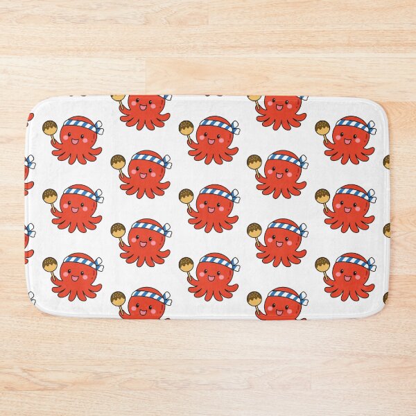 Item preview, Funny Takoyaki Octopus Chef Mascot designed and sold by Anne97s.