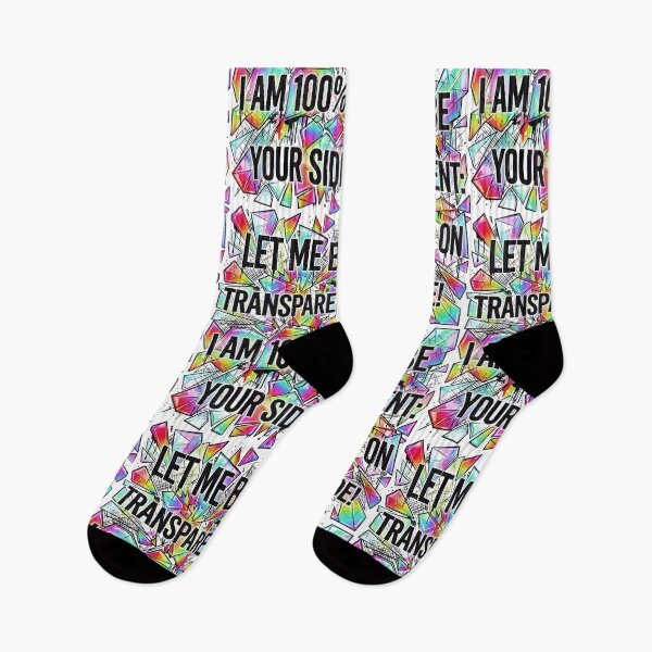 Item preview, Totally Transparent Love and Support designed and sold by Dhenin Studio.