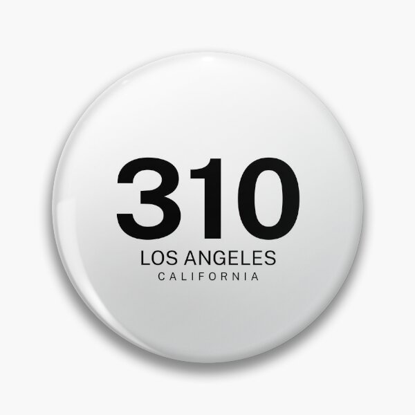 Item preview, 310 Los Angeles California Minimalist Area Code designed and sold by Paper Drip.