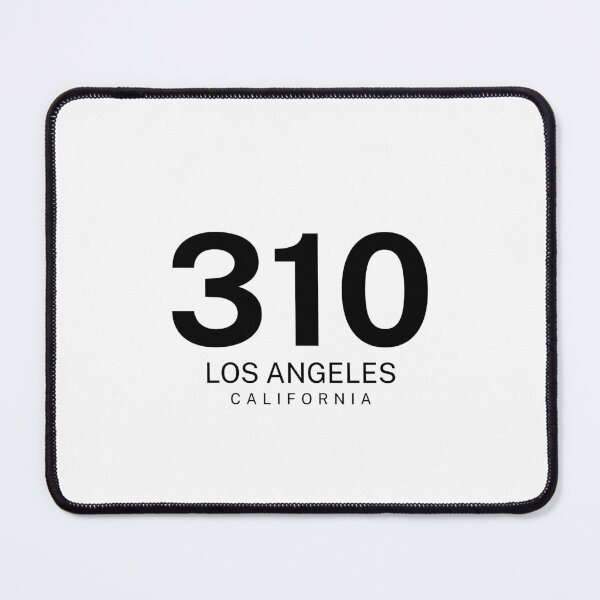 Item preview, 310 Los Angeles California Minimalist Area Code designed and sold by Paper Drip.