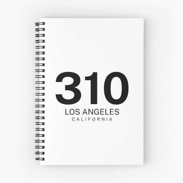 Item preview, 310 Los Angeles California Minimalist Area Code designed and sold by Paper Drip.
