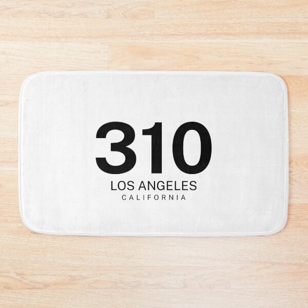 Item preview, 310 Los Angeles California Minimalist Area Code designed and sold by Paper Drip.