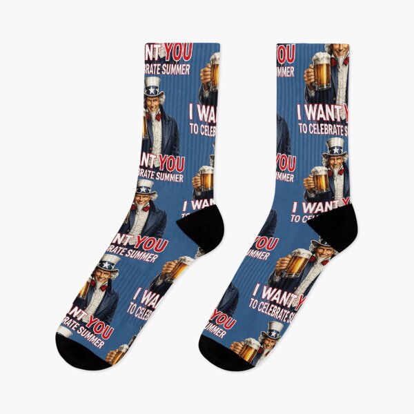 Item preview, Funny Uncle Sam Beer Lover Patriotic Summer Celebration Americana Humor designed and sold by TheTrendsDesk.