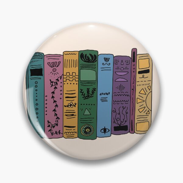 Item preview, Mini Colorful Library  designed and sold by Sea Witch's Art Cove.