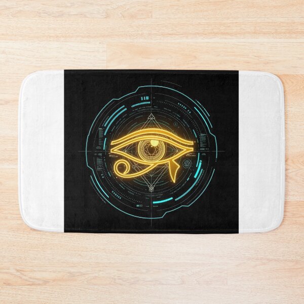 Item preview, Cyberpunk Eye of Horus Tech HUD designed and sold by ZeroGrid.