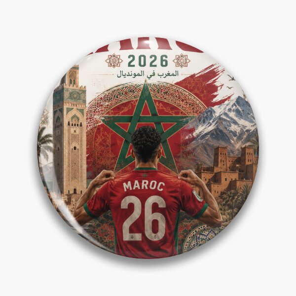 Item preview, DIMA MAGHRIB – ROAD TO WORLD CUP 2026  designed and sold by Med-th-ewolf.