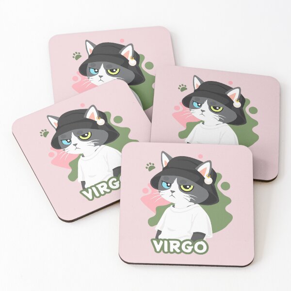 Item preview, Virgo Grumpy Cat designed and sold by Kau_eunoia_arte.