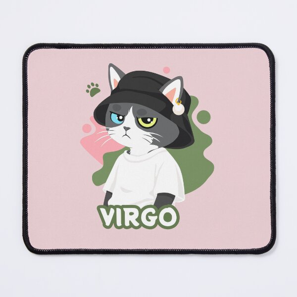 Item preview, Virgo Grumpy Cat designed and sold by Kau_eunoia_arte.