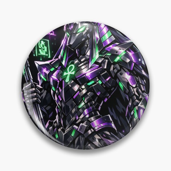 Item preview, Neon Anubis Cyberpunk Egyptian God designed and sold by ZeroGrid.