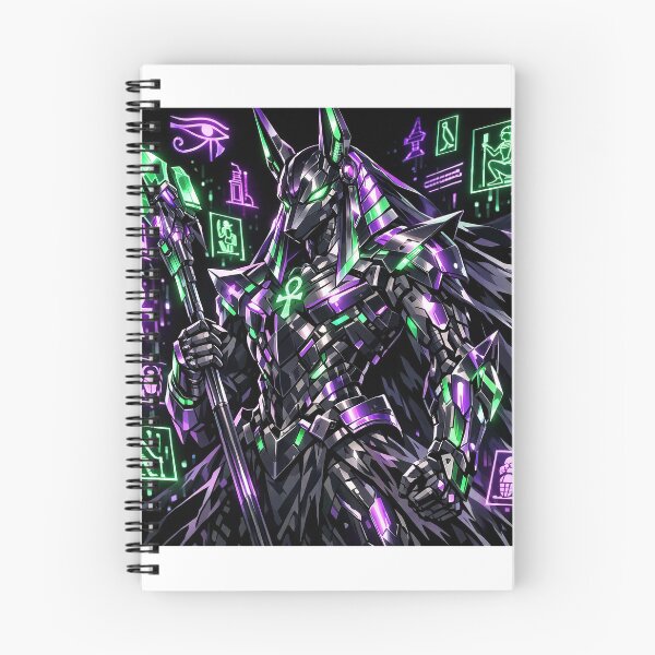 Item preview, Neon Anubis Cyberpunk Egyptian God designed and sold by ZeroGrid.