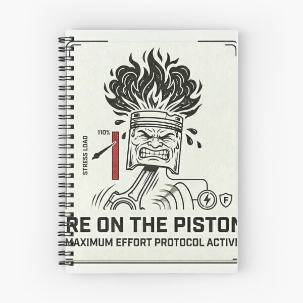 Item preview, Fire on the Pistons Maximum Effort Design designed and sold by BoldConcept43.