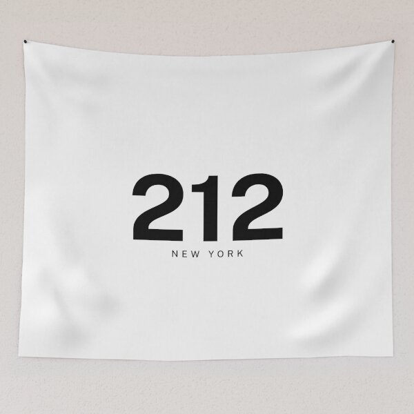 Item preview, 212 New York City Minimalist Area Code designed and sold by Paper Drip.