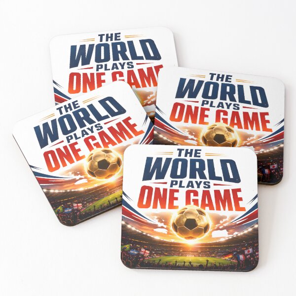 Item preview, the world plays one game, fifa 2026, fifa tshirt, fifa 2026 gift designed and sold by TrueArtVibes.
