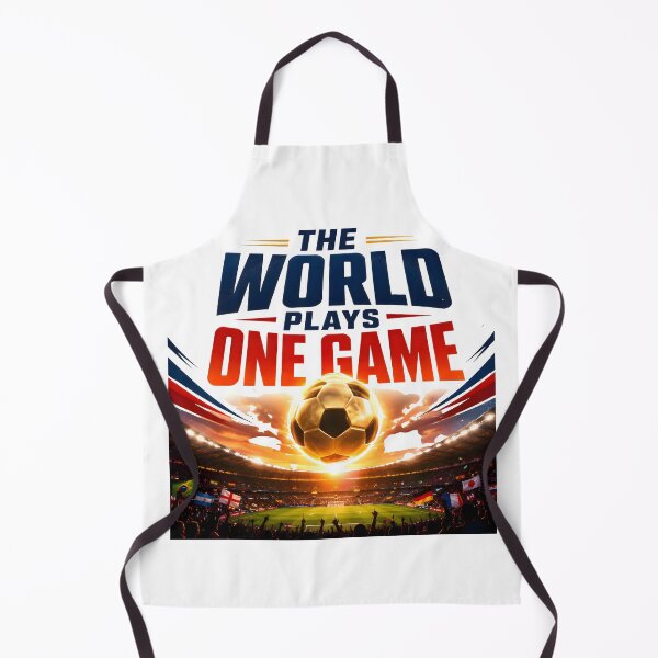 Item preview, the world plays one game, fifa 2026, fifa tshirt, fifa 2026 gift designed and sold by TrueArtVibes.